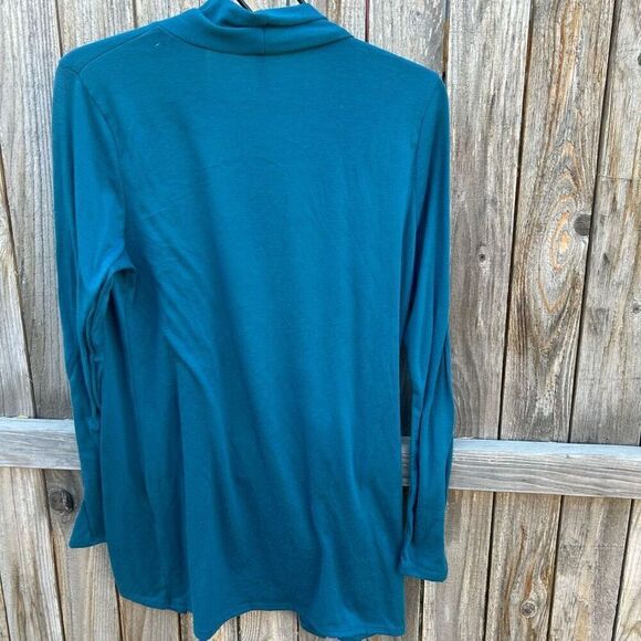 Rags & Couture shawl cardigan open top long sleeve size large - Picture 6 of 7